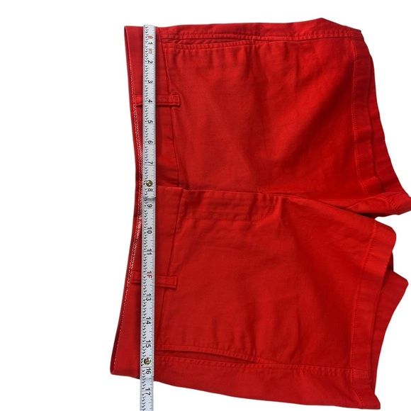 J.Crew 4" Stretch Chino Short Size 10 Belvedere Red Color - Picture 13 of 14